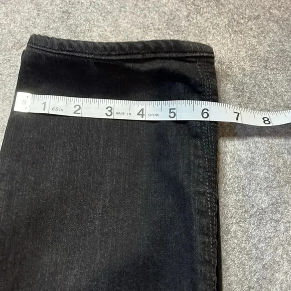 Hudson Straight Leg Premium Denim, Black Wash. - Picture 5 of 13